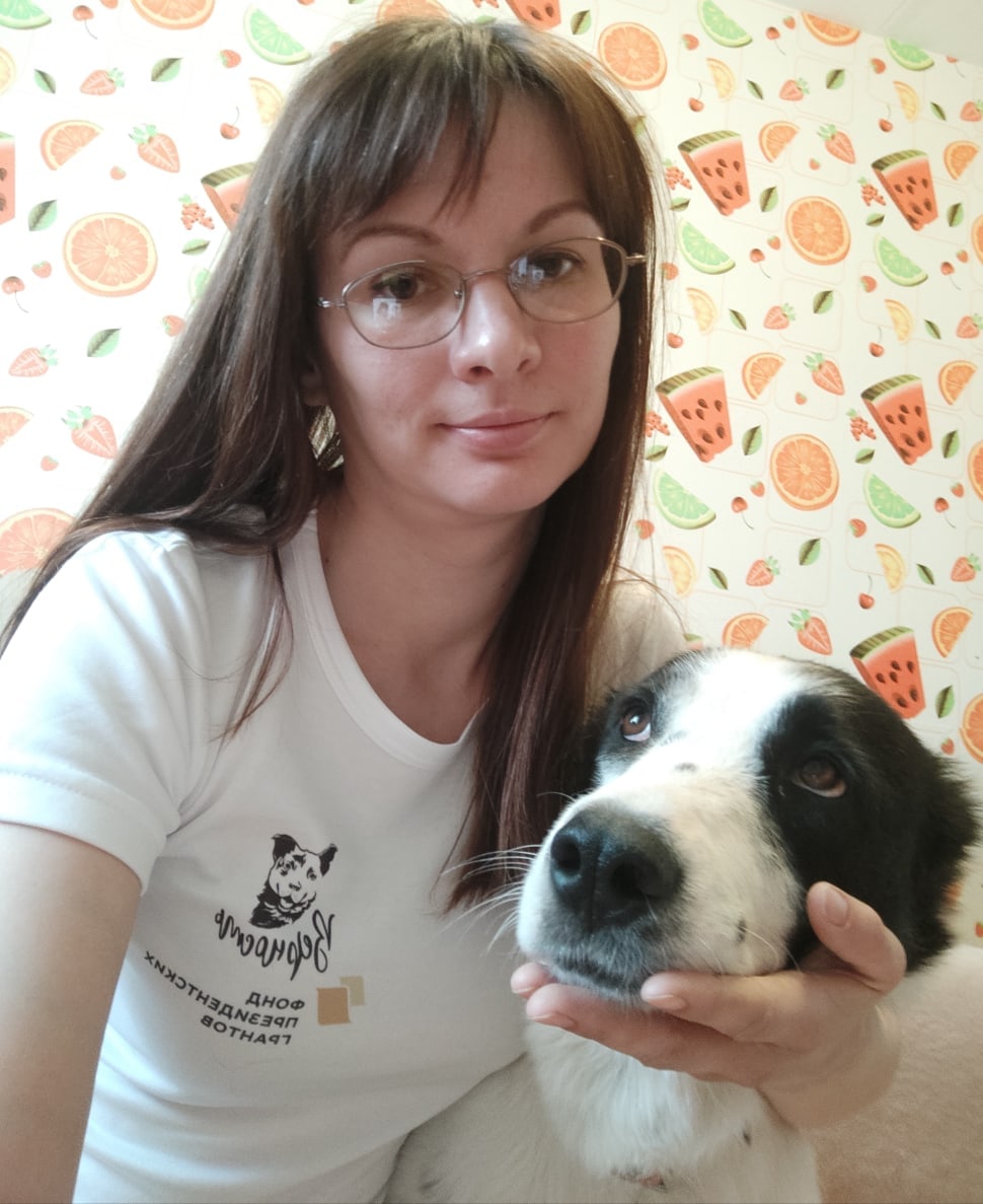 You are currently viewing Координатор проектов Светлана Лозко взяла собаку с улицы